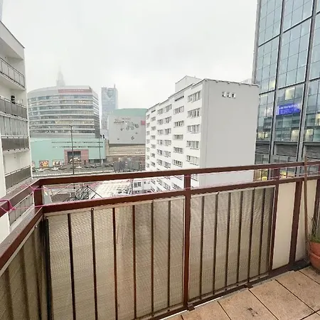 Very Center Fast Internet And Balcony Chmielna 100 * Warsaw